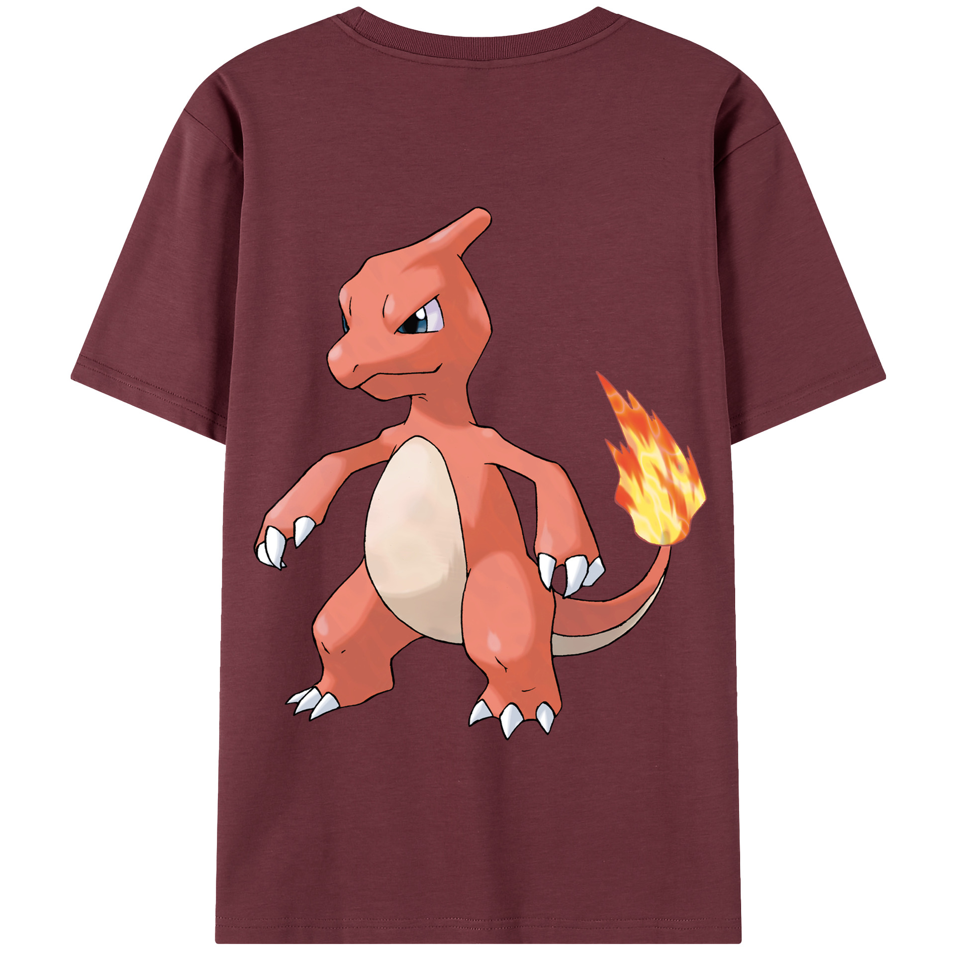 （画像用） ポケットモンスター Pokémon 綿100％半袖Tシャツ（背面プリント）